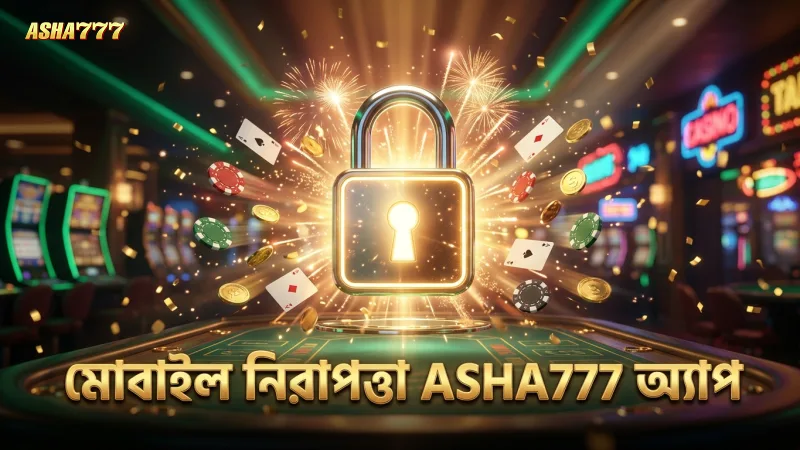 মোবাইল নিরাপত্তা নিশ্চিত করে ASHA777 অ্যাপ ইনস্টল করুন