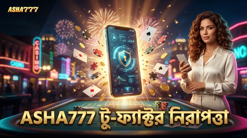 ASHA777 টু-ফ্যাক্টর অথেন্টিকেশন লগইন নিরাপত্তা বাড়ায়।