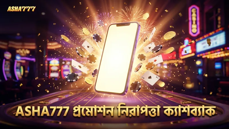 ASHA777 প্রমোশন নিরাপত্তা ও সময়মতো ক্যাশব্যাক নিশ্চিত করে