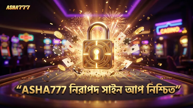 নিরাপদ সাইন আপে ASHA777 গোপনীয়তা বজায় রাখুন