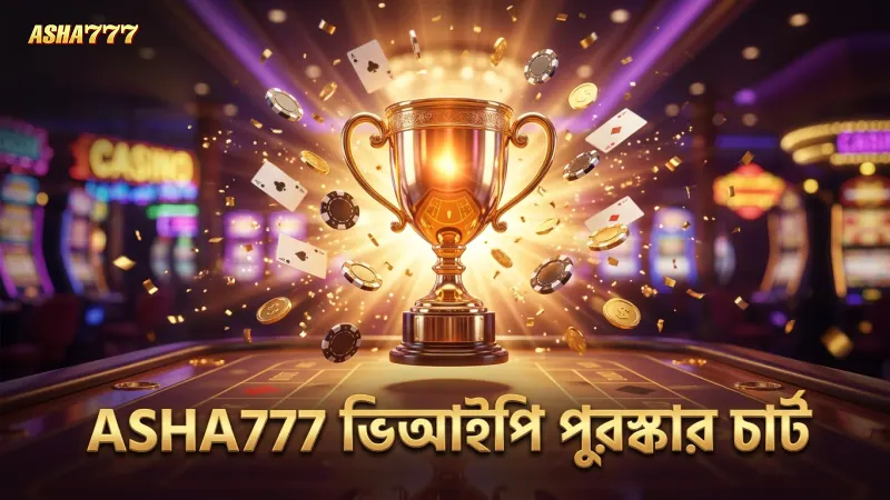 ভিআইপি সদস্যদের জন্য লেভেল ভিত্তিক পুরস্কার চার্ট দেখানো হয়েছে