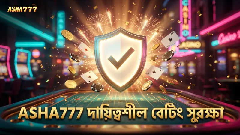 দায়িত্বশীল বেটিংয়ের জন্য ASHA777-এর সুরক্ষিত প্ল্যাটফর্ম