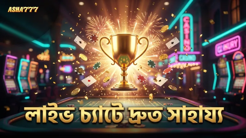 লাইভ চ্যাটের মাধ্যমে সহজে এবং দ্রুত সমস্যার সমাধান।