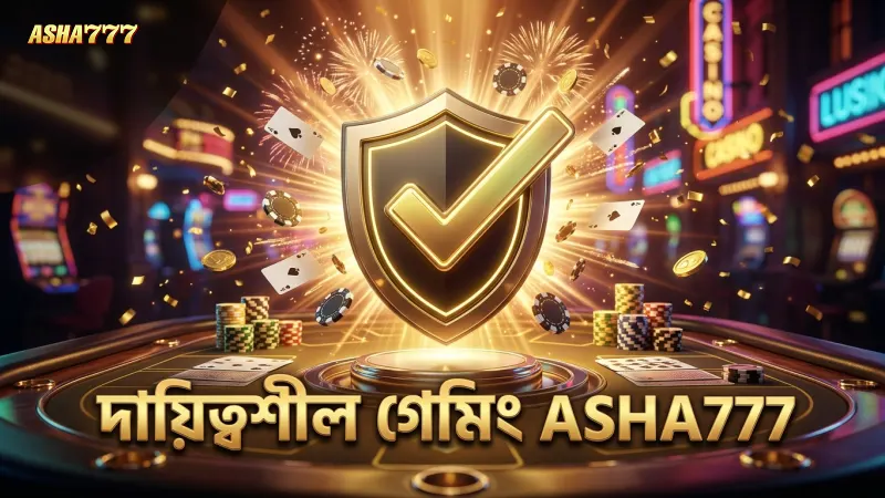 দায়িত্বশীল গেমিং ASHA777-এর মূল অঙ্গ।