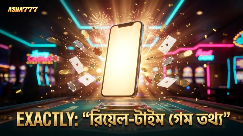 রিয়েল-টাইম স্কোরিং ও গেমের সঠিক তথ্য প্রদর্শন