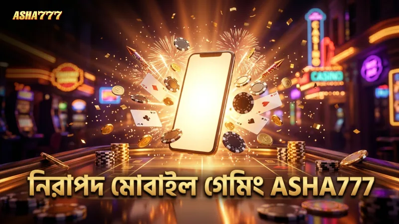ASHA777 ক্যাসিনোর মোবাইল প্ল্যাটফর্ম থেকে নিরাপদ গেমিং অভিজ্ঞতা