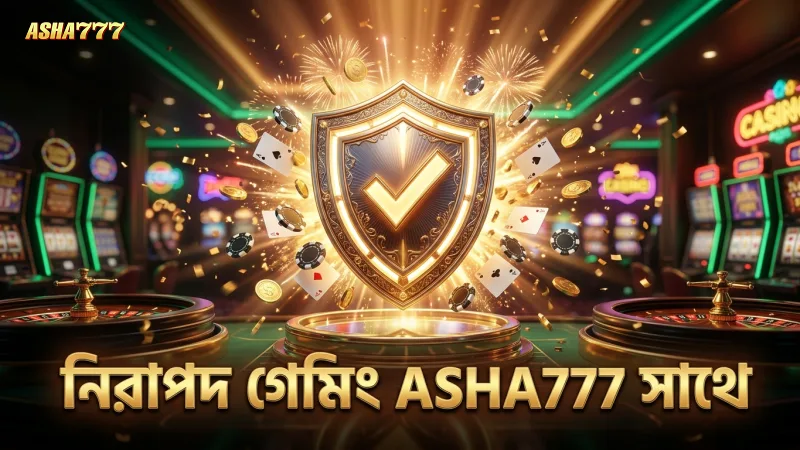 নিয়ম মেনে নিরাপদ গেমিং নিশ্চিত করে ASHA777।