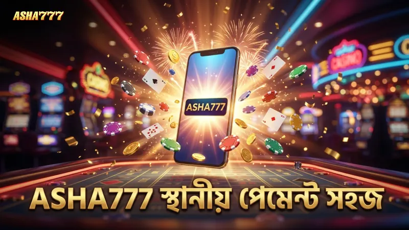 স্থানীয় পেমেন্ট অপশন দিয়ে সহজে ডিপোজিট করুন ASHA777 এ