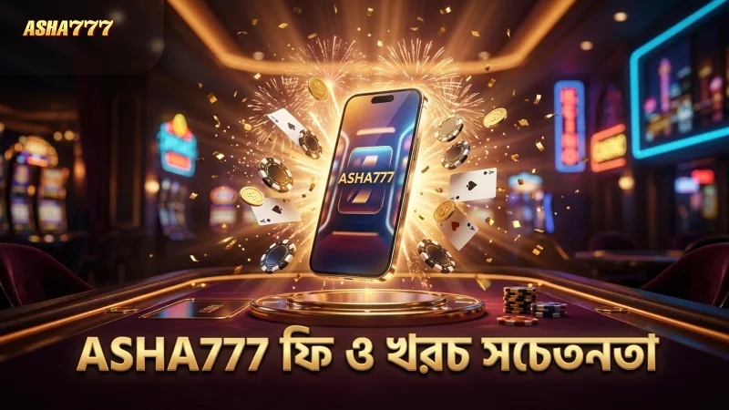 ASHA777 প্ল্যাটফর্মে খরচ ও ফি সম্পর্কে স্পষ্টতা।