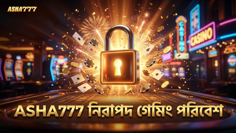 নিরাপদ খেলার জন্য ASHA777 এর বিশ্বস্ত ব্যবস্থা।