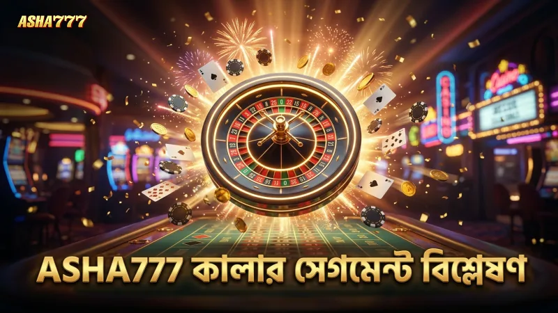 কালার সেগমেন্ট জয়ের ফ্রিকোয়েন্সি ASHA777 স্পিন ট্রায়ালের মাধ্যমে যাচাই করা হয়েছে